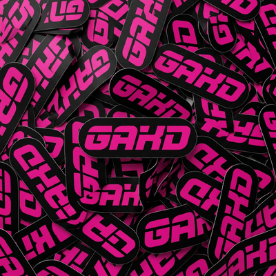 OG PINK/BLACK STICKER