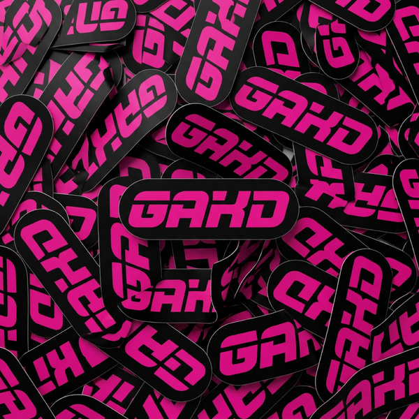 OG PINK/BLACK STICKER