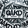 BLACK GAKD NO GOODS STICKER