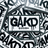 BLACK GAKD NO GOODS STICKER