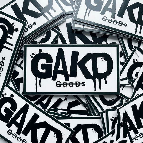 BLACK GAKD NO GOODS STICKER