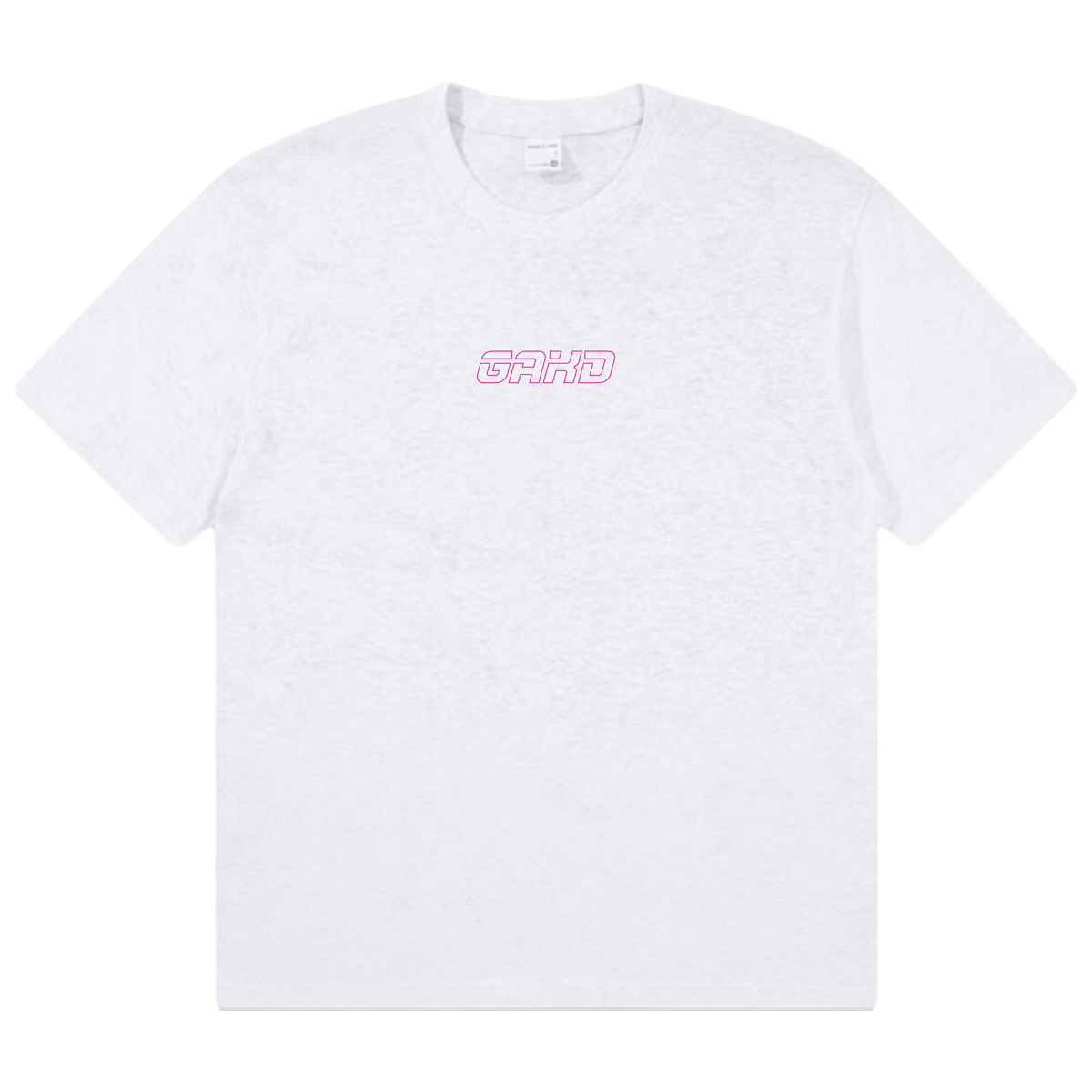 OG PINK BORDER/LIGHT GREY TEE