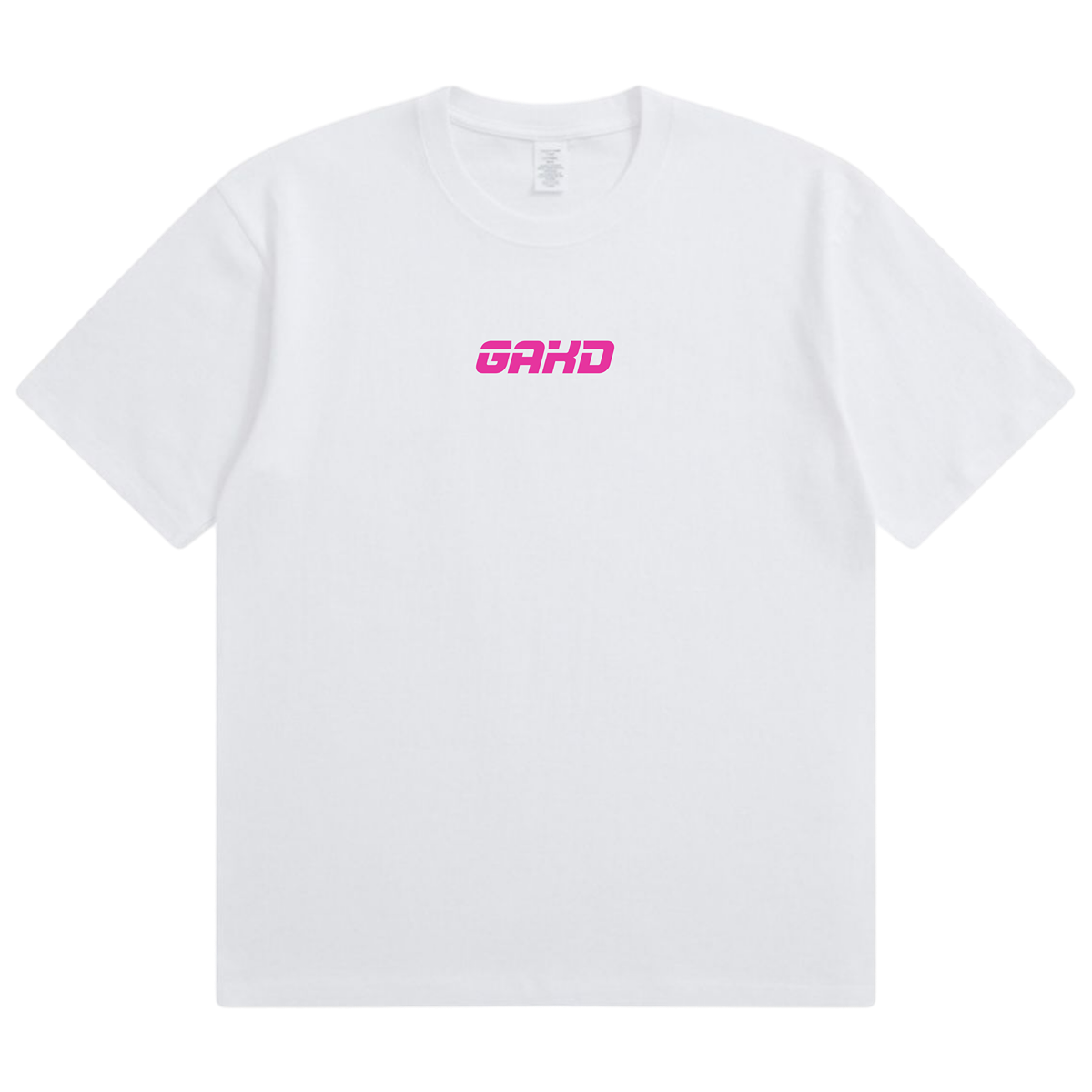 OG PINK LOGO/WHITE TEE