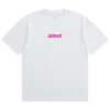 OG PINK LOGO/WHITE TEE