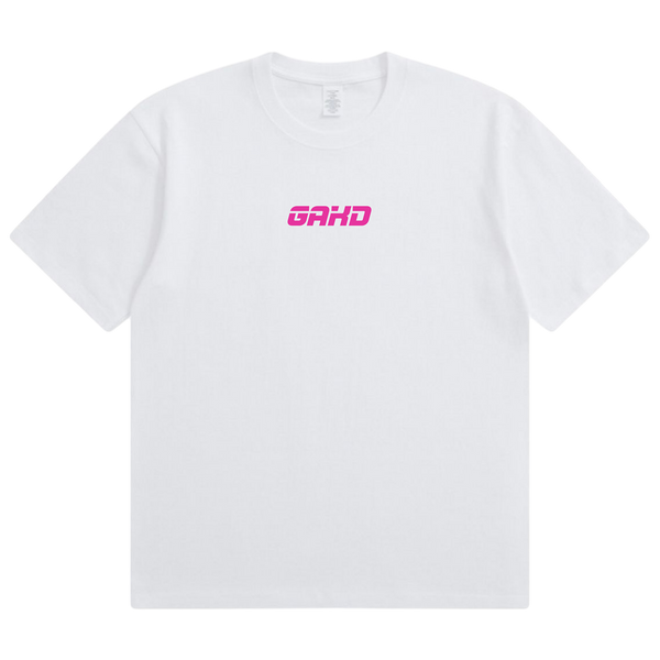 OG PINK LOGO/WHITE TEE