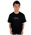 OG WHITE BORDER/BLACK TEE