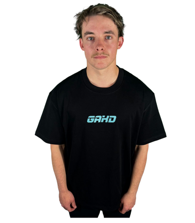 OG BLUE LOGO/BLACK TEE