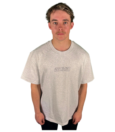 OG BLACK BORDER/LIGHT GREY TEE