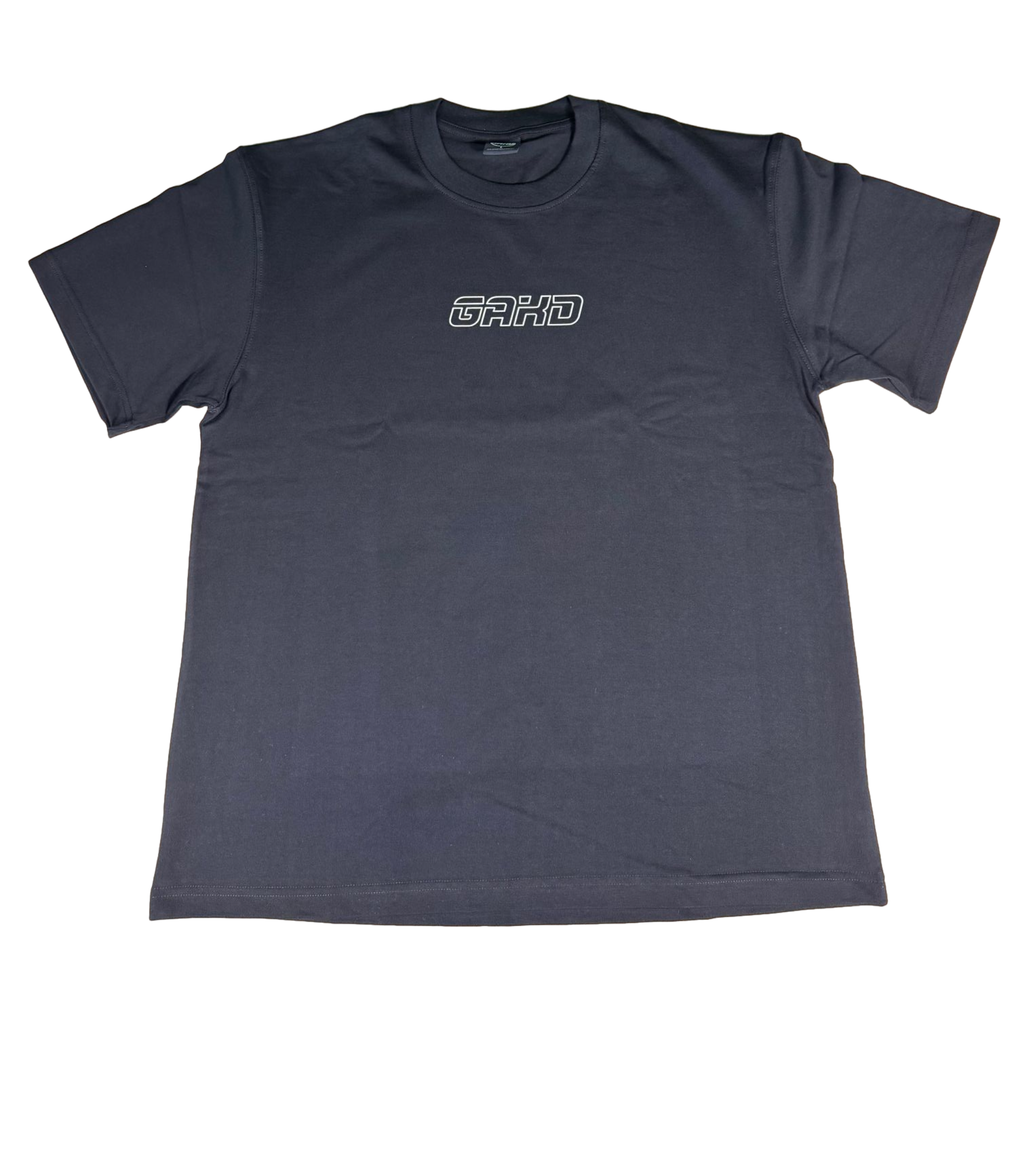 OG WHITE BORDER/BLACK TEE
