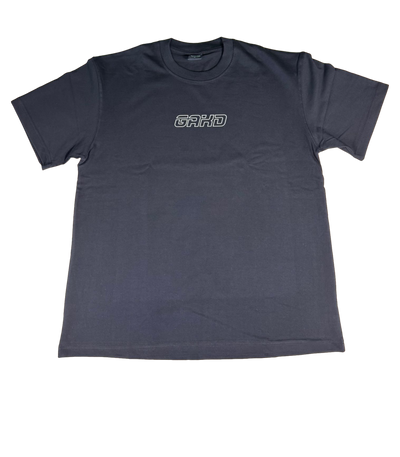 OG WHITE BORDER/BLACK TEE